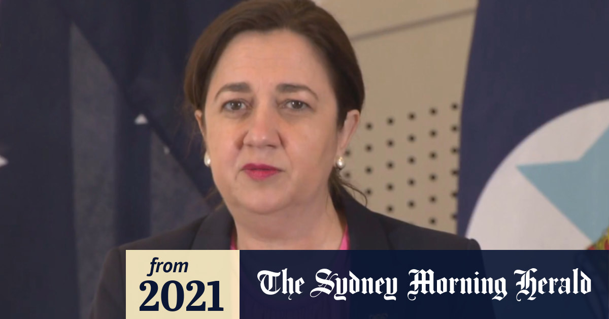 Video Queensland records two new local cases of COVID19